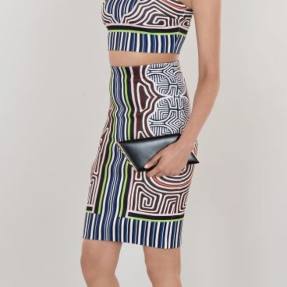 Clover Canyon 'Striped Labyrinth' Skirt (XS) - Picture 7 of 7